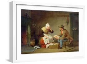 Bargaining (The Christmas Turkey) C.1858-Francis William Edmonds-Framed Giclee Print