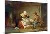 Bargaining (The Christmas Turkey) C.1858-Francis William Edmonds-Mounted Giclee Print