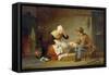 Bargaining (The Christmas Turkey) C.1858-Francis William Edmonds-Framed Stretched Canvas