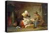Bargaining (The Christmas Turkey) C.1858-Francis William Edmonds-Stretched Canvas