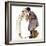 "Bargaining with Antique Dealer", May 19,1934-Norman Rockwell-Framed Premium Giclee Print