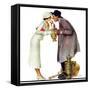 "Bargaining with Antique Dealer", May 19,1934-Norman Rockwell-Framed Stretched Canvas