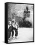 Barge Boys, London, C1905-null-Framed Stretched Canvas