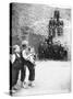 Barge Boys, London, C1905-null-Stretched Canvas