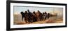 Barge Haulers on the Volga, 1872-1873-Ilya Yefimovich Repin-Framed Giclee Print