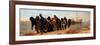 Barge Haulers on the Volga, 1872-1873-Ilya Yefimovich Repin-Framed Giclee Print