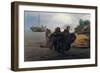 Barge Haulers Wading-Ilya Yefimovich Repin-Framed Art Print