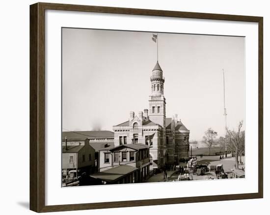 Barge Office, New York-null-Framed Photo