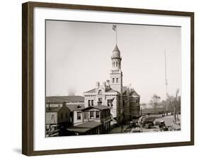 Barge Office, New York-null-Framed Photo