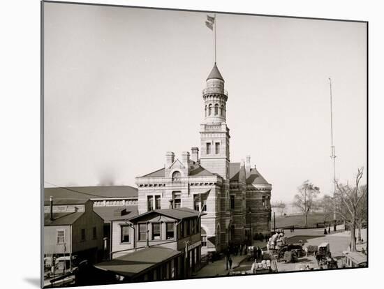 Barge Office, New York-null-Mounted Photo