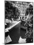 Barge on a Canal-Alfred Eisenstaedt-Mounted Photographic Print