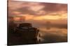 Barge on River Thurne, Norfolk Broads, Norfolk-Geraint Tellem-Stretched Canvas