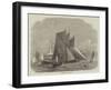 Barge-Race on the Thames-Edwin Weedon-Framed Giclee Print