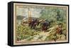 Barge-null-Framed Stretched Canvas