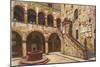 Bargello Castle, Florence, Italy-null-Mounted Art Print