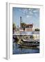 Barges, 1885-Alfred Sisley-Framed Giclee Print