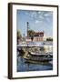 Barges, 1885-Alfred Sisley-Framed Giclee Print