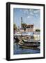 Barges, 1885-Alfred Sisley-Framed Giclee Print