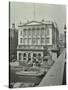 Barges and Goods in Front of Fishmongers Hall, Seen from London Bridge, 1912-null-Stretched Canvas