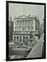 Barges and Goods in Front of Fishmongers Hall, Seen from London Bridge, 1912-null-Framed Photographic Print