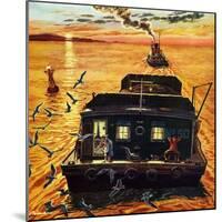 "Barges", April 6, 1957-Ben Kimberly Prins-Mounted Giclee Print