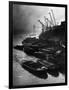 Barges Moored at Hays Wharf-null-Framed Photographic Print