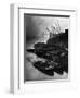 Barges Moored at Hays Wharf-null-Framed Photographic Print