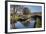 Barges on the Monmouthshire and Brecon Canal-Stuart Black-Framed Photographic Print