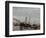 Barges on the Seine at Bercy-Jean-Baptiste-Armand Guillaumin-Framed Giclee Print