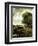 Barges Passing a Lock on the Stour-John Constable-Framed Giclee Print