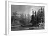 Barhydt's Lake-null-Framed Art Print