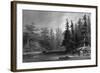 Barhydt's Lake-null-Framed Art Print