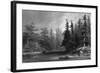 Barhydt's Lake-null-Framed Art Print