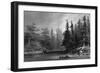 Barhydt's Lake-null-Framed Art Print