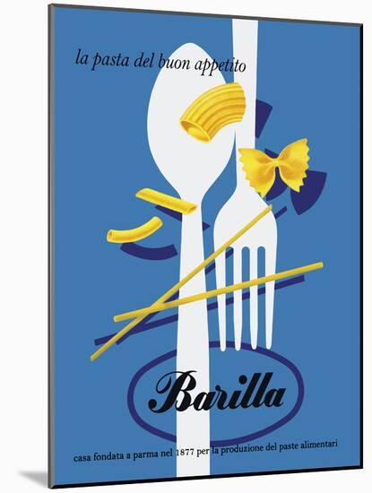 Barilla Pasta-null-Mounted Giclee Print