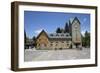 Bariloche Alpine style Centro Civico building, Bariloche, Nahuel Huapi National Park, The Lake Dist-Stuart Black-Framed Photographic Print