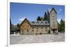 Bariloche Alpine style Centro Civico building, Bariloche, Nahuel Huapi National Park, The Lake Dist-Stuart Black-Framed Photographic Print