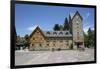 Bariloche Alpine style Centro Civico building, Bariloche, Nahuel Huapi National Park, The Lake Dist-Stuart Black-Framed Photographic Print