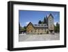 Bariloche Alpine style Centro Civico building, Bariloche, Nahuel Huapi National Park, The Lake Dist-Stuart Black-Framed Photographic Print