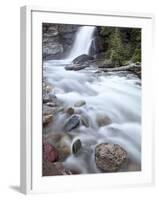 Baring Creek Falls, Glacier National Park, Montana, United States of America, North America-James Hager-Framed Photographic Print