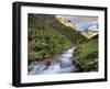 Baring Creek, Going to the Sun Mountain, Glacier National Park, Montana, USA-Chuck Haney-Framed Photographic Print