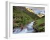 Baring Creek, Going to the Sun Mountain, Glacier National Park, Montana, USA-Chuck Haney-Framed Photographic Print