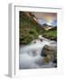 Baring Creek with Going to the Sun Mountain in Glacier National Park, Montana, USA-Chuck Haney-Framed Photographic Print