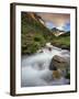 Baring Creek with Going to the Sun Mountain in Glacier National Park, Montana, USA-Chuck Haney-Framed Photographic Print