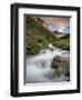 Baring Creek with Going to the Sun Mountain in Glacier National Park, Montana, USA-Chuck Haney-Framed Photographic Print