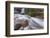 Baring Falls in Glacier National Park, Montana, USA-Chuck Haney-Framed Photographic Print