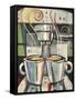 Barista-Tim Nyberg-Framed Stretched Canvas