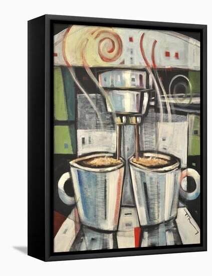 Barista-Tim Nyberg-Framed Stretched Canvas