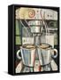 Barista-Tim Nyberg-Framed Stretched Canvas