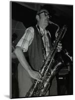 Baritone Saxophonist Pepper Adams Playing at the Red Lion, Hatfield, Hertfordshire, 20 August 1979-Denis Williams-Mounted Photographic Print